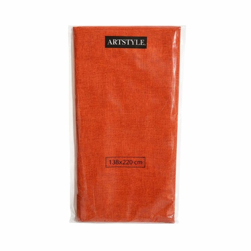 Tafelkleed van Papier Carmine Red – 138 × 220 cm Tafelkleed van Papier Carmine Red – 138 × 220 cm