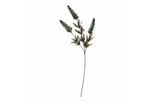 Fleur en soie avec épis – vert foncé – 65 cm