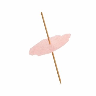 Tiges de fleurs chinoises – rose – 90 cm (lot de 3)