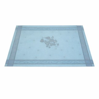 Serviette de table peyote green avec ornement et fruits – 50 × 70 cm