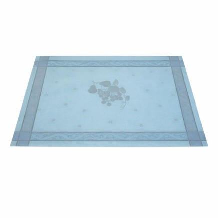 Serviette de table peyote green avec ornement et fruits – 50 × 70 cm