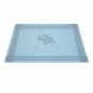 Serviette de table peyote green avec ornement et fruits – 50 × 70 cm