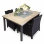 Serviette de table peyote green avec ornement et fruits – 50 × 70 cm