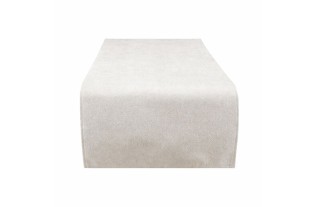 Chemin de table Trendy ivoire 45 × 135 cm