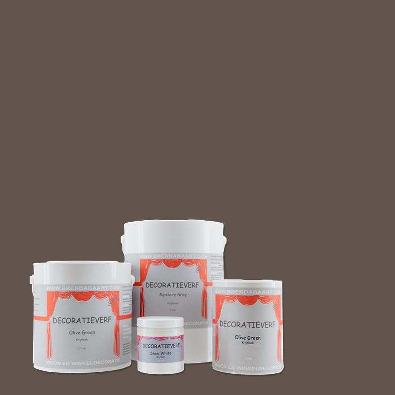 DECORATION PAINT UMBER BROWN