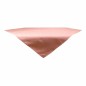 Vintage pink satin tablecloth 100 × 100 cm