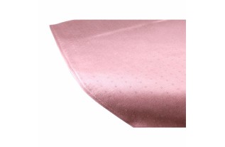 Vintage pink satin tablecloth 100 × 100 cm