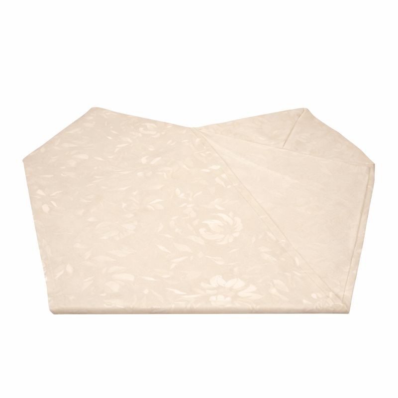 Plastic tafelloper wit – 136 × 36 cm