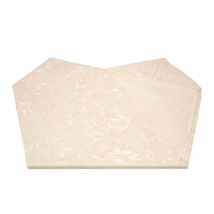 Plastic tafelloper wit – 136 × 36 cm