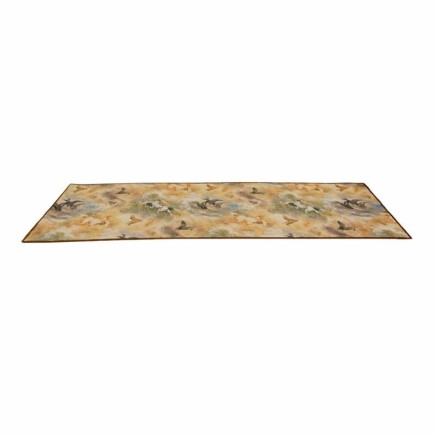 Chemin de table en toile cirée motif chasse 140 × 49 cm