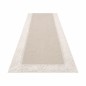 Chemin de Table Eva – Rectangulaire avec Finition Lin et Dentelle