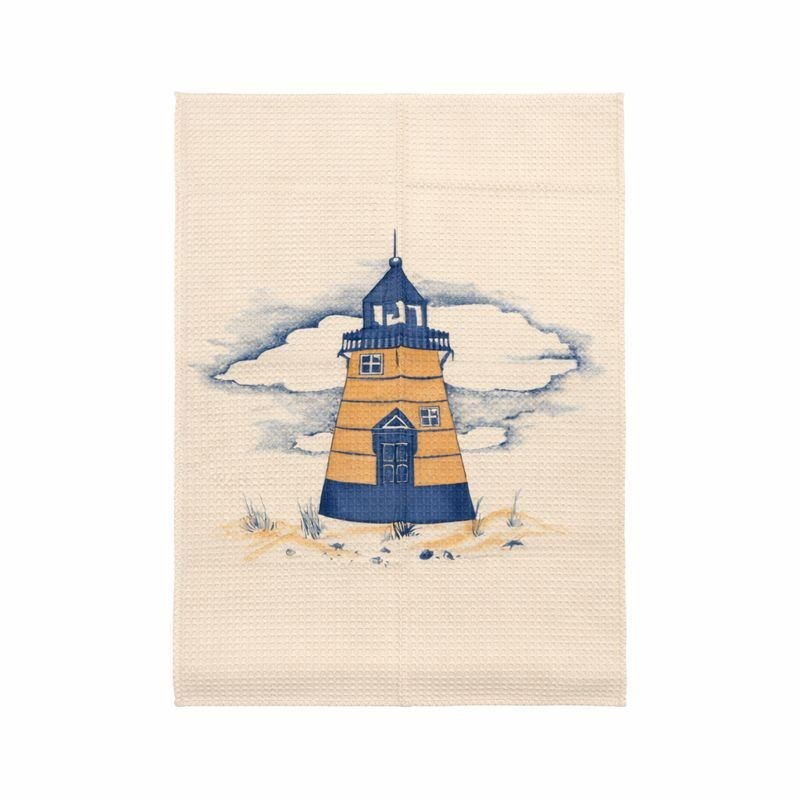 Sierkleed Seagull met vuurtoren 50 × 80 cm