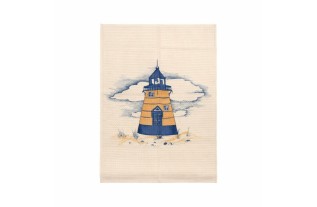 Nappe décorative Seagull avec phare 50 × 80 cm