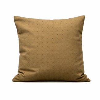 Housse de coussin décorative à pois 40 × 40 cm