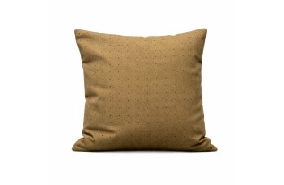 Housse de coussin décorative à pois 40 × 40 cm