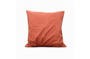 Cotton decorative cushion cover Namibian Sand orange 60 × 60 cm