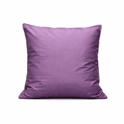 Purple satin decorative cushion cover 40 × 40 cm