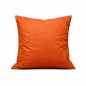 Orange satin decorative cushion cover 40 × 40 cm Orange satin decorative cushion cover 40 × 40 cm