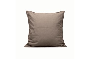 Clay-coloured cotton decorative cushion cover 40 × 40 cm