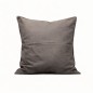 Grey cotton decorative cushion cover 40 × 40 cm