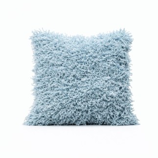 Housse de coussin décorative à design cordons Casper Blue 40 × 40 cm