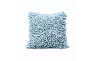 Housse de coussin décorative à design cordons Casper Blue 40 × 40 cm