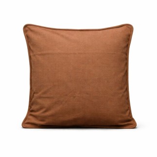 Light brown cotton decorative cushion cover 40 × 40 cm