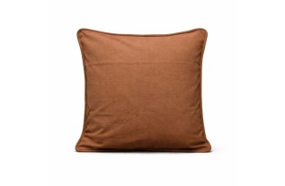 Light brown cotton decorative cushion cover 40 × 40 cm