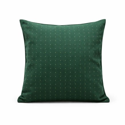Sierkussenhoes stippen groen 60 × 60 cm
