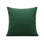 Housse de coussin décoratif points couleur vert 60 x 60 cm