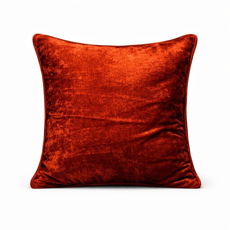 Sierkussenhoes fluweel wijnrood 40 × 40 cm