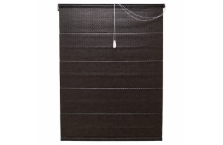 Pliable systeme rideau noir h 155 x br 120 cm.