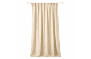 Brown Curtain with Dancing Figure Design – Showroom Model 1 Panel 285 cm Long