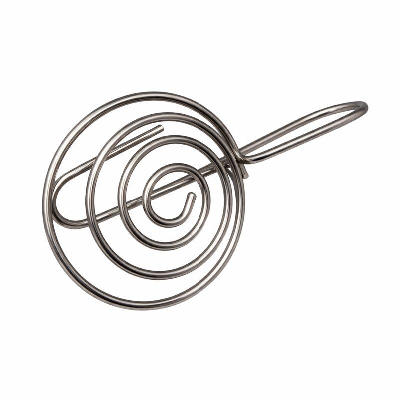 Support de rideau tirer de côté 110 x 60 mm nickel plaqué