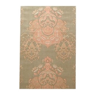 Vintage Retro Behang – bohemian ornament behang in grijs & oudroze