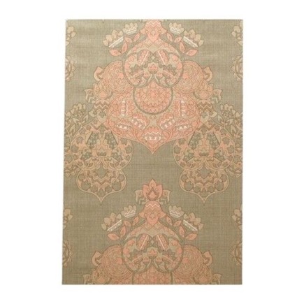 Vintage Retro Wallpaper – bohemian ornamental wallpaper in gray & dusty pink