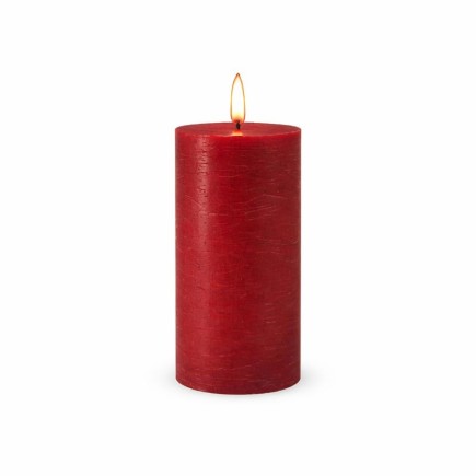 Uyuni LED candle color Medici Red 78 mm x 152 mm
