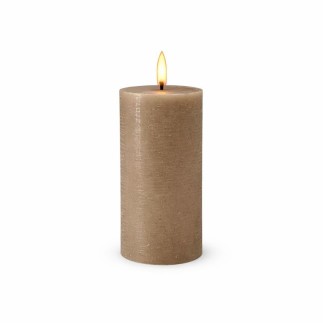 Uyuni LED candle color Pompeii Volcano 78 mm x 152 mm