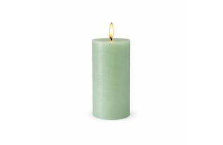 Uyuni LED candle color Peyote green 78 mm x 152 mm