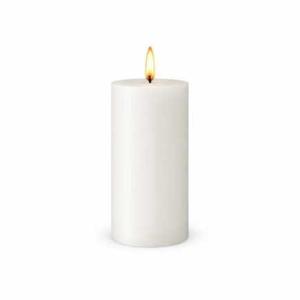 Uyuni LED candle color Snow White 78 mm x 152 mm