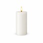 Uyuni LED kaars kleur Snow White 78 mm x 152 mm
