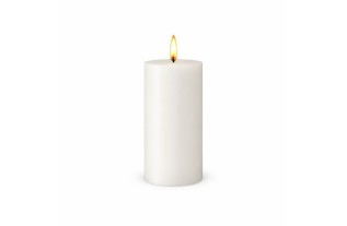 Uyuni LED kaars kleur Snow White 78 mm x 152 mm