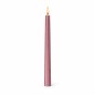 bougie LED Uyuni couleur shabby pink 23 mm x 255 mm