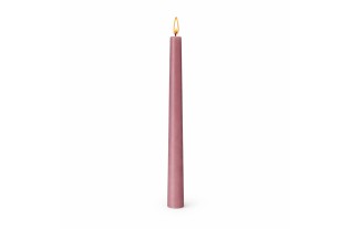 Uyuni LED candle color shabby pink 23 mm x 255 mm
