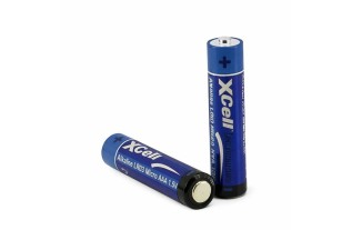 pile Xcell micro AAA 1,5 V alcaline LR03 par 2 pièce