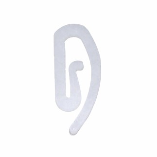 shell hook for curtain tape 30 x 10 mm 25 pieces