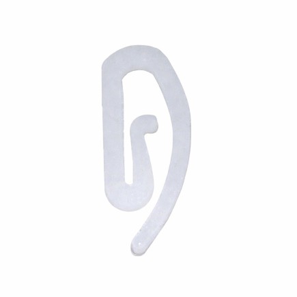 schelphaak voor gordijnband 30 x 10 mm 25 stuks