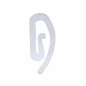 shell hook for curtain tape 30 x 10 mm 25 pieces shell hook for curtain tape 30 x 10 mm 25 pieces