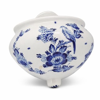 Vintage Delft Blue wall pocket – hand-painted