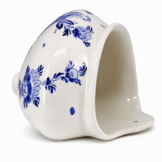 Vintage Delft Blue wall pocket – hand-painted